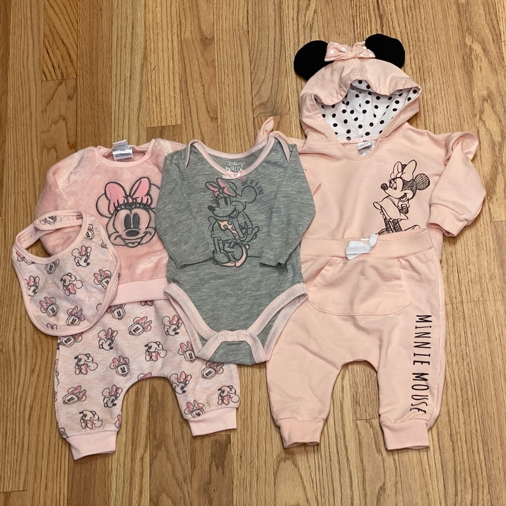 Disney Mini Mouse 2 Outfit Bundle